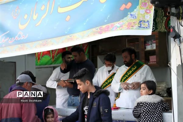 شادی و سرور مردم شیراز در روز میلاد حضرت علی(ع)