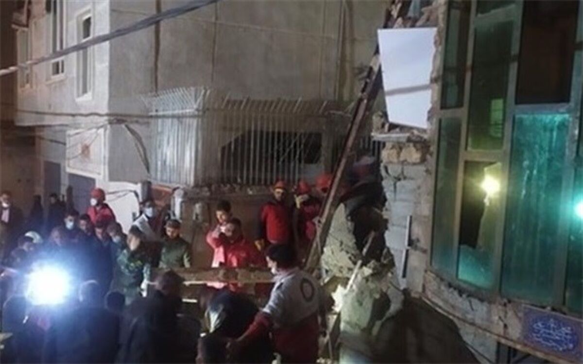 حادثه انفجار گاز در شهرک وحیدیه رباط کریم