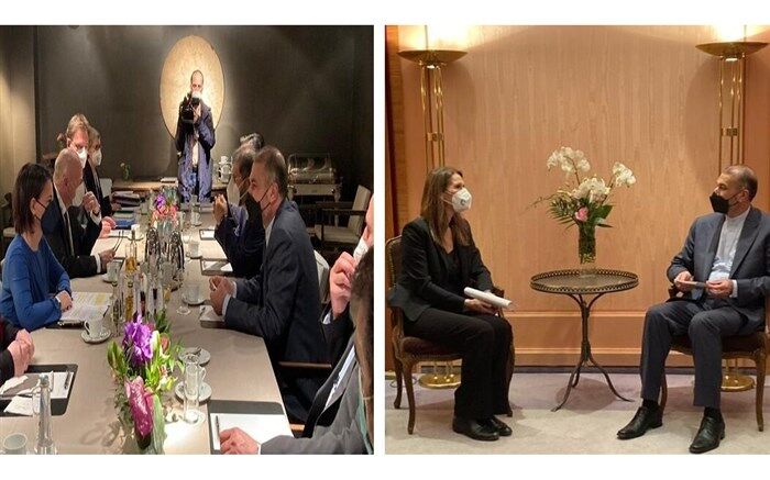 امیرعبداللهیان با همتایان آلمانی و بلژیکی دیدار کرد