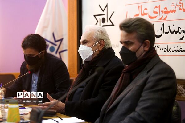 نشست خبری رئیس و اعضای هیات رییسه شورای عالی خانه هنرمندان