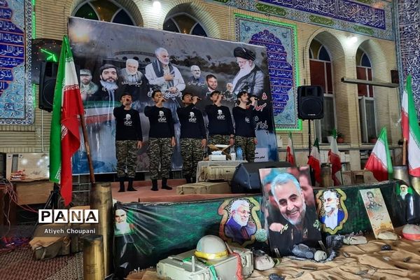 برگزاری مراسم گرامیداشت شهید وحید زمانی نیا در مسجد امام حسن مجتبی (ع) منطقه ۱۴