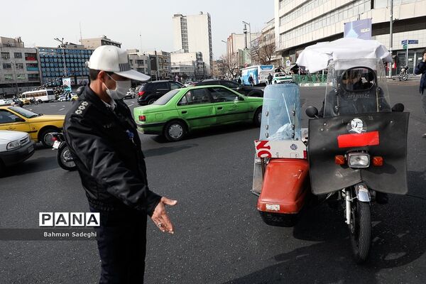 طرح انضباط بخشی موتورسواران متخلف