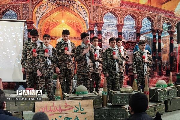 تجدید میثاق با شهید امیر زمان‌زاده در چهلمین روز شهادت