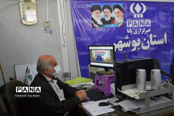 دوره آموزش مجازی مصاحبه دانش‌آموزان استان بوشهر