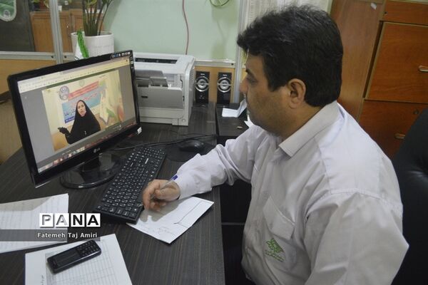 دوره آموزش مجازی مصاحبه دانش‌آموزان استان بوشهر