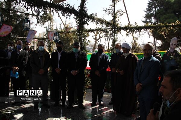 مراسم اربعین شهدای گمنام در دانشگاه آزاد اسلامی واحد اسلامشهر
