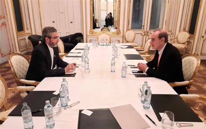 دیدار دوجانبه باقری و مورا در وین