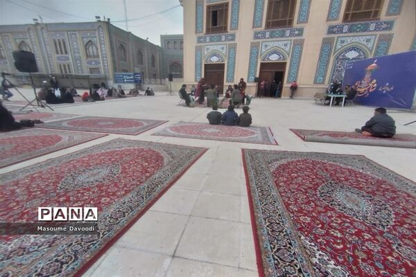 تعزیه خوانی پانزده گروه برجسته کشوری در حرم مطهر شاهچراغ (ع)