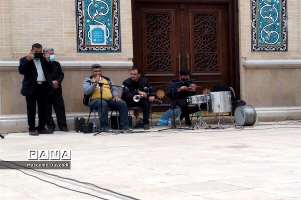 تعزیه خوانی پانزده گروه برجسته کشوری در حرم مطهر شاهچراغ (ع)