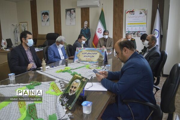 افتتاحیه اردوهای راهیان نور مجازی استان بوشهر