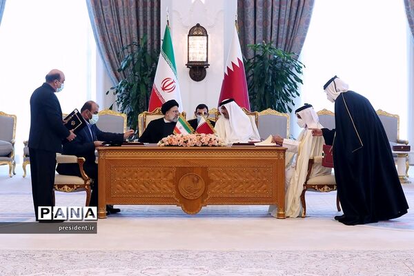 سفر رئیس جمهوری اسلامی ایران به قطر