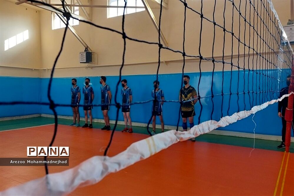 افتتاح سالن ورزشی درون مدرسه‌ای شهید بهشتی در شهرستان قرچک