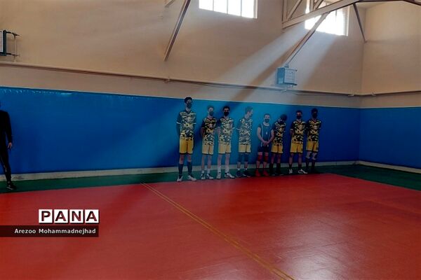 افتتاح سالن ورزشی درون مدرسه‌ای شهید بهشتی در شهرستان قرچک