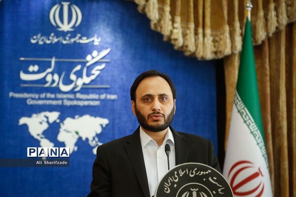 نشست خبری سخنگو‌ی دولت