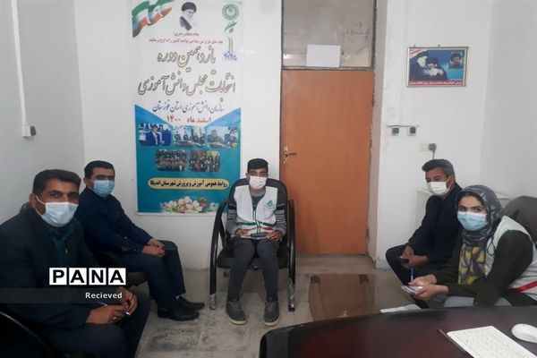 برگزاری یازدهمین دوره انتخابات مجلس دانش‌آموزی در مناطق و نواحی خوزستان