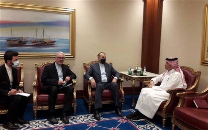 دیدار وزرای خارجه ایران و قطر در دوحه