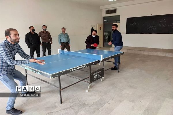 برگزاری مسابقات تنیس روی میز در رودهن