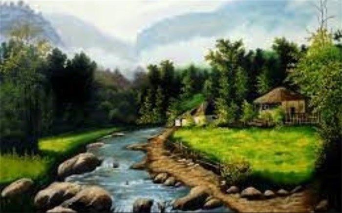 لذت نقاشی رنگ روغن وصف‌شدنی نیست