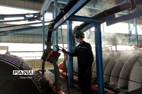 افتتاح کارخانه تولید کنسانتره سنگ آهن در سنگان شهرستان خواف