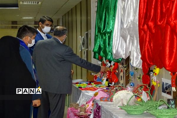 افتتاح نمایشگاه دست آوردهای کانون‌های فرهنگی در شهرستان شادگان