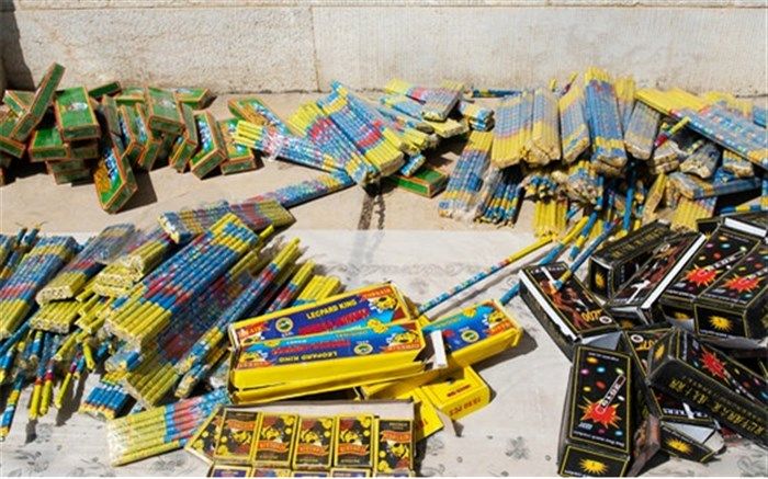 کشف ۲۰ کیلوگرم باروت و مواد محترقه خطرناک