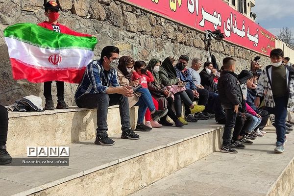 بازی دوستانه تیم ملی فوتبال پیشکسوتان ایران و رودهن