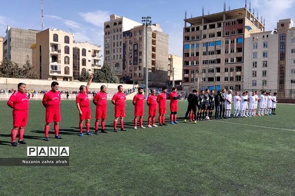 بازی دوستانه تیم ملی فوتبال پیشکسوتان ایران و رودهن
