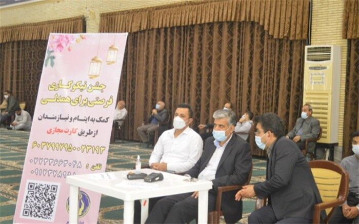 استقرار پایگاه جشن نیکو کاری در نماز جمعه بوشهر
