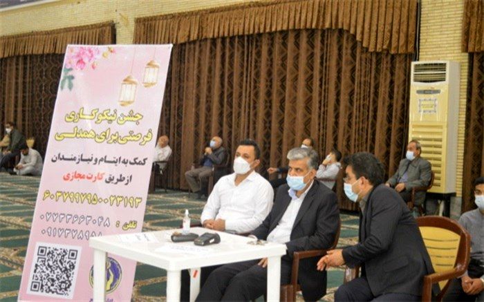 استقرار پایگاه جشن نیکو کاری در نماز جمعه بوشهر