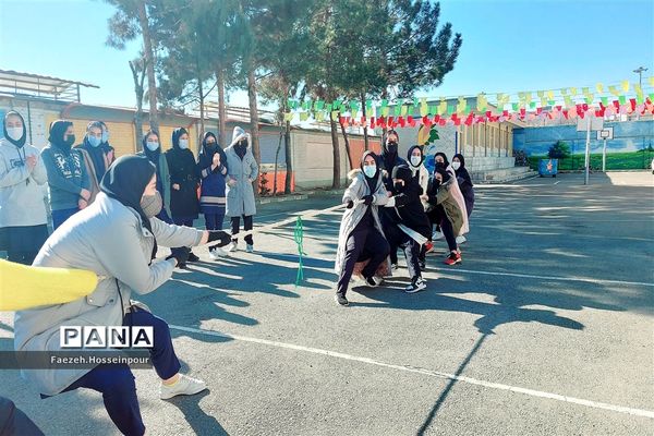 برگزاری پیاده‌روی و مسابقات ورزشی در بهارستان دو