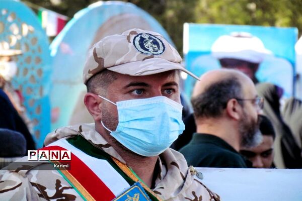 برگزاری مراسم سالگرد سردار شهید حاج حسین خرازی در گلستان شهدای اصفهان