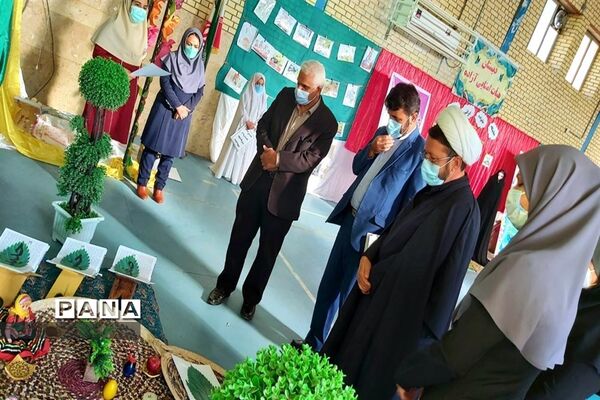 افتتاح نمایشگاه خانواده، ایرانی اسلامی در دبستان آزاده شهرستان بهبهان