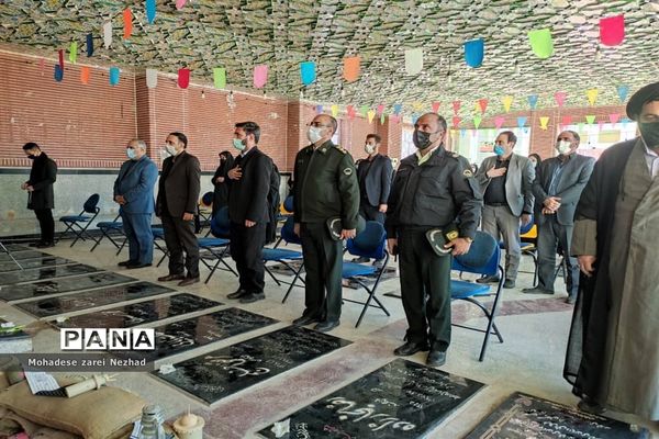 برگزاری مراسم نمادین راهیان نور در شهرستان قرچک