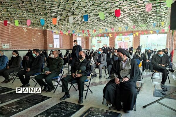 برگزاری مراسم نمادین راهیان نور در شهرستان قرچک
