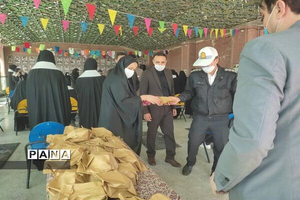 برگزاری مراسم نمادین راهیان نور در شهرستان قرچک