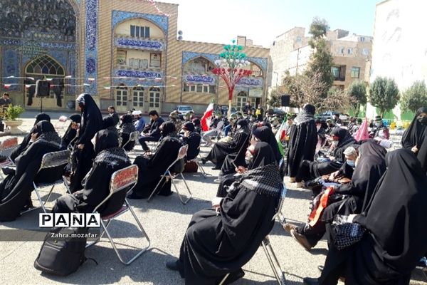 اردوی راهیان نور مجازی در پاکدشت