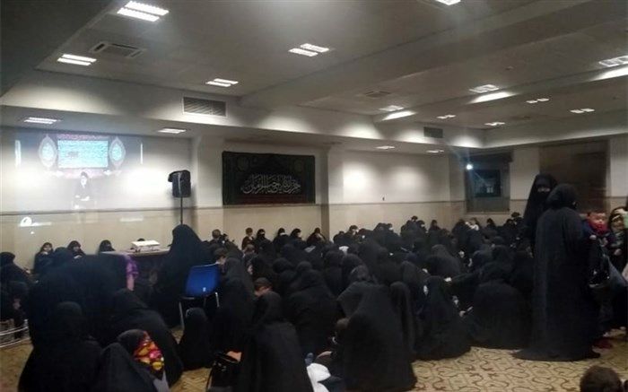 برگزاری مراسم عزاداری امام هفتم در مدرسه علمیه امام کاظم (ع)