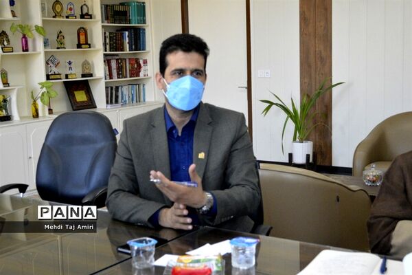 جلسه هماهنگی برنامه‌های جشن نیکوکاری در معاونت پرورشی و فرهنگی اداره‌کل آموزش و پرورش استان بوشهر