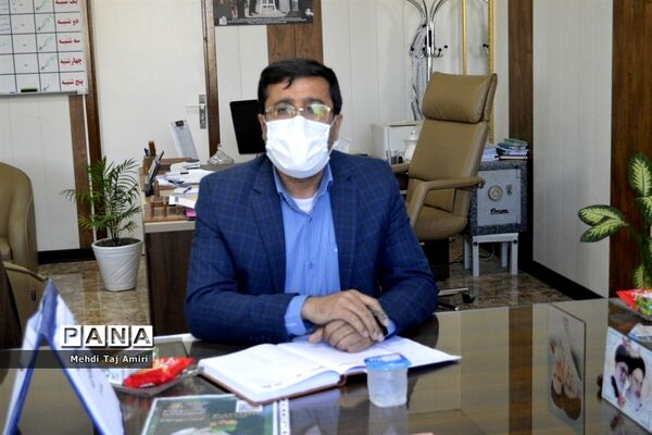 جلسه هماهنگی برنامه‌های جشن نیکوکاری در معاونت پرورشی و فرهنگی اداره‌کل آموزش و پرورش استان بوشهر