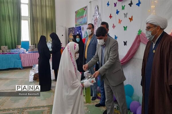 مراسم عید مبعث در آموزشگاه حضرت رقیه(س) شهرستان حمیدیه