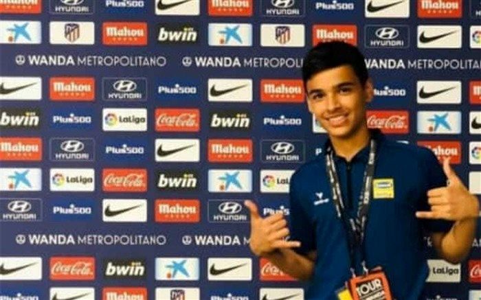 دانش‌آموز ناحیه 2 بهارستان جذب یک باشگاه اسپانیایی شد