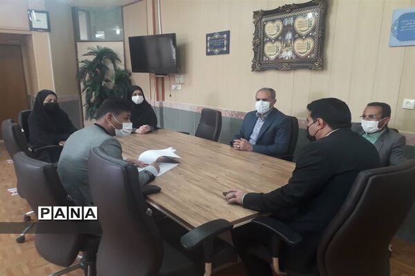 دیدار معاونت پرورشی با امام جمعه امیدیه در هفته امور تربیتی