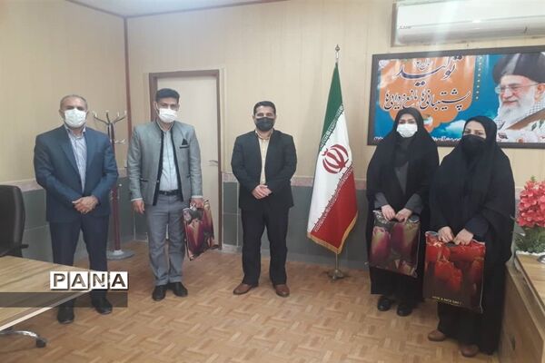 دیدار معاونت پرورشی با امام جمعه امیدیه در هفته امور تربیتی