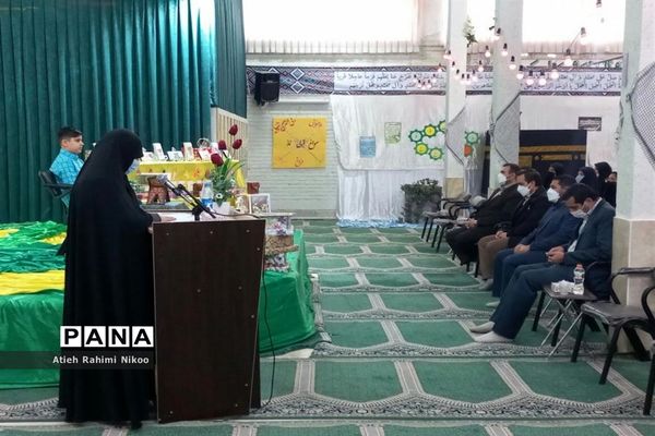 اختتامیه اجلاس نماز در دبیرستان شاهد رضویان قم