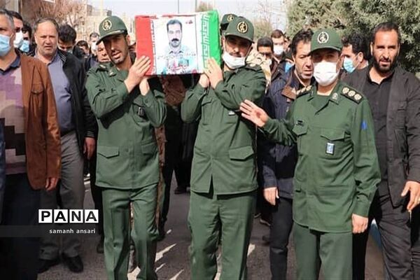 مراسم باشکوه تشییع پیکر مطهر شهید سیدمهدی موسوی