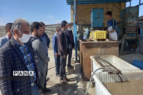 مراسم تجلیل از مربیان پیشتاز جرقویه علیا