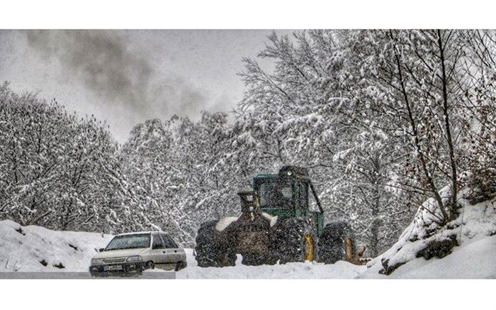 بارش برف و باران غرب و جنوب اصفهان را فرا می‌گیرد