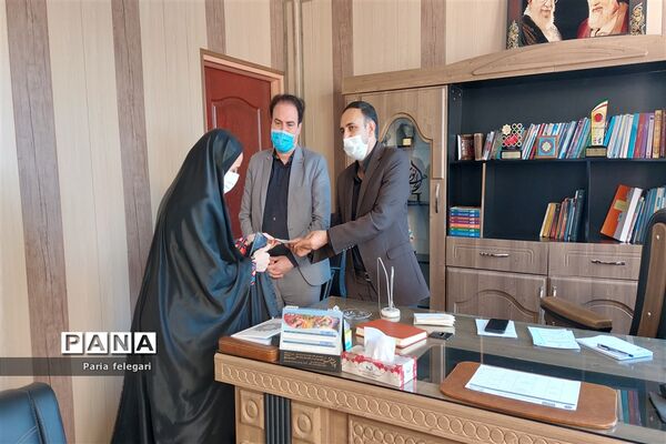 تقدیر از حوزه پرورشی آموزش و پرورش شهرستان قرچک