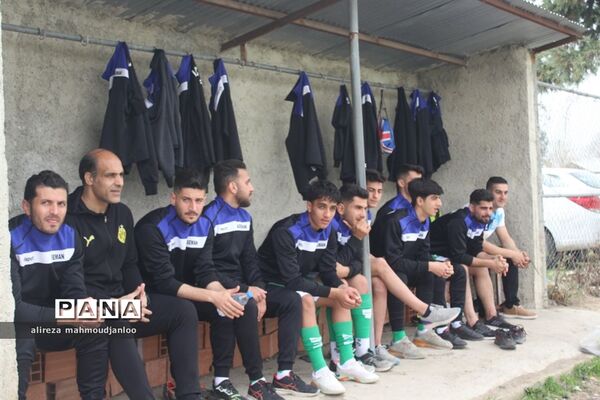 مسابقه سوپر لیگ فوتبال مازندران در گلوگاه