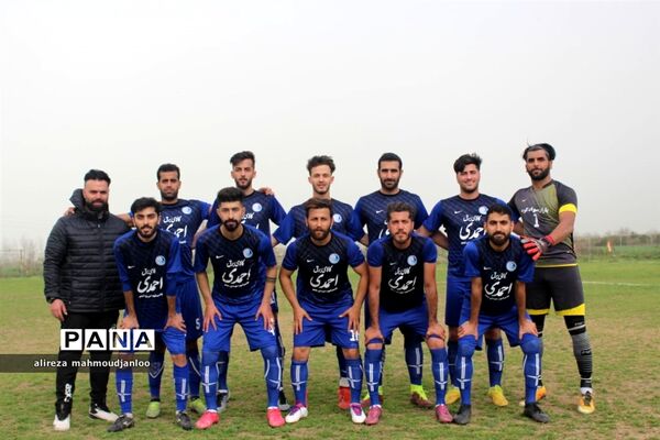 مسابقه سوپر لیگ فوتبال مازندران در گلوگاه